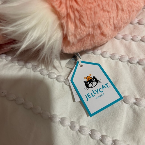 Jellycat’s Smudge Apricot Rabbit/Bunny - Picture 4 of 5